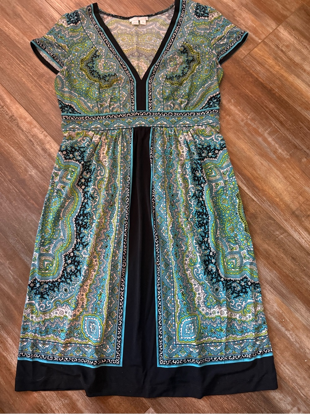 VNTG LONDON FOG Boho Women's Dress  SIZE 6